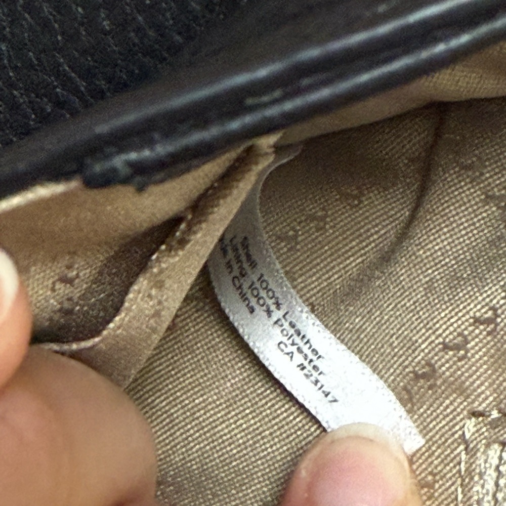 Talbots Black pebbled Leather elegant Crossbody Bag - Picture 14 of 16